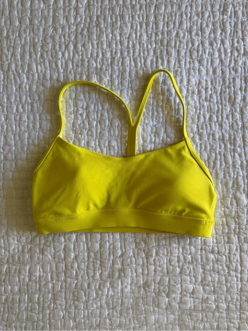 lululemon athletica Neon Yellow Swim Bralette